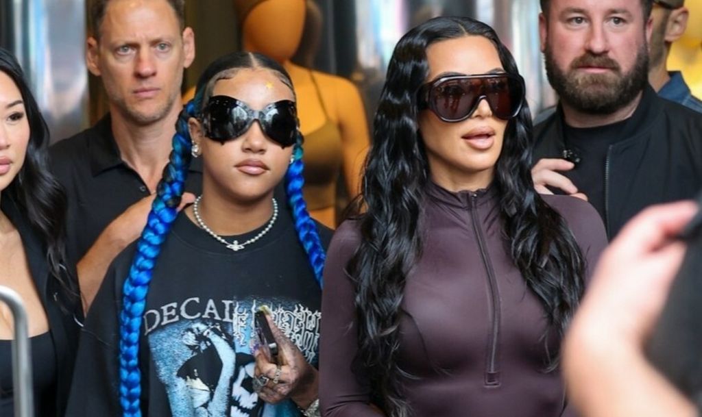 Kim Kardashian i North West