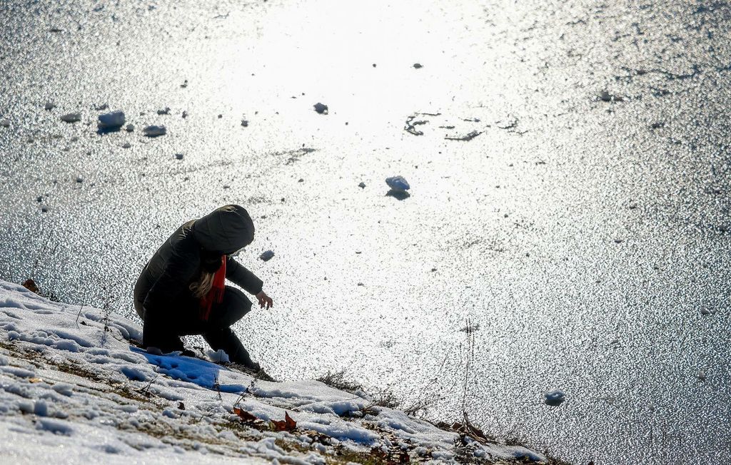 Zaleđeno jezero Jarun