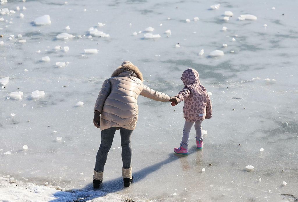 Zaleđeno jezero Jarun