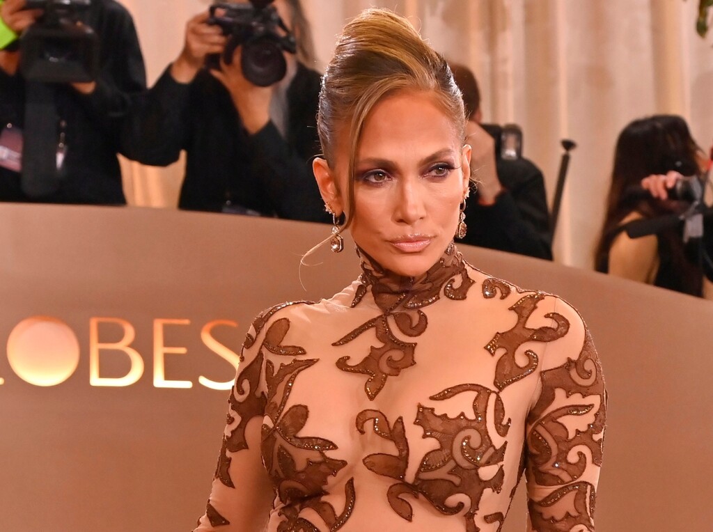 Jennifer Lopez na Zlatnim globusima 2026.