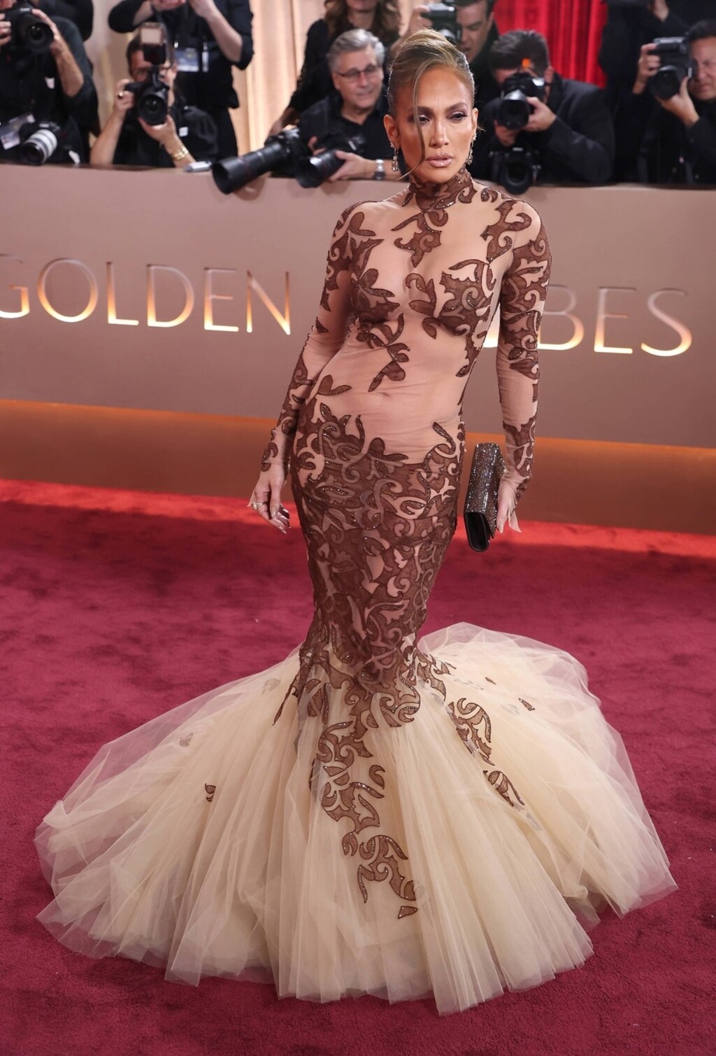 Jennifer Lopez na Zlatnim globusima 2026.