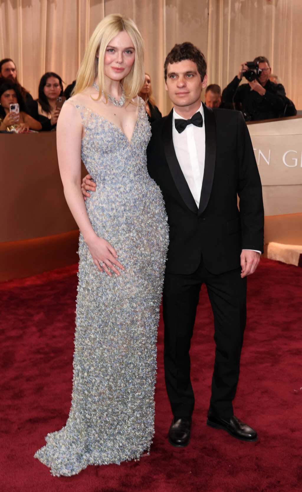 Elle Fanning s dečkom Gusom Wennerom na dodjeli Zlatnih globusa - 5