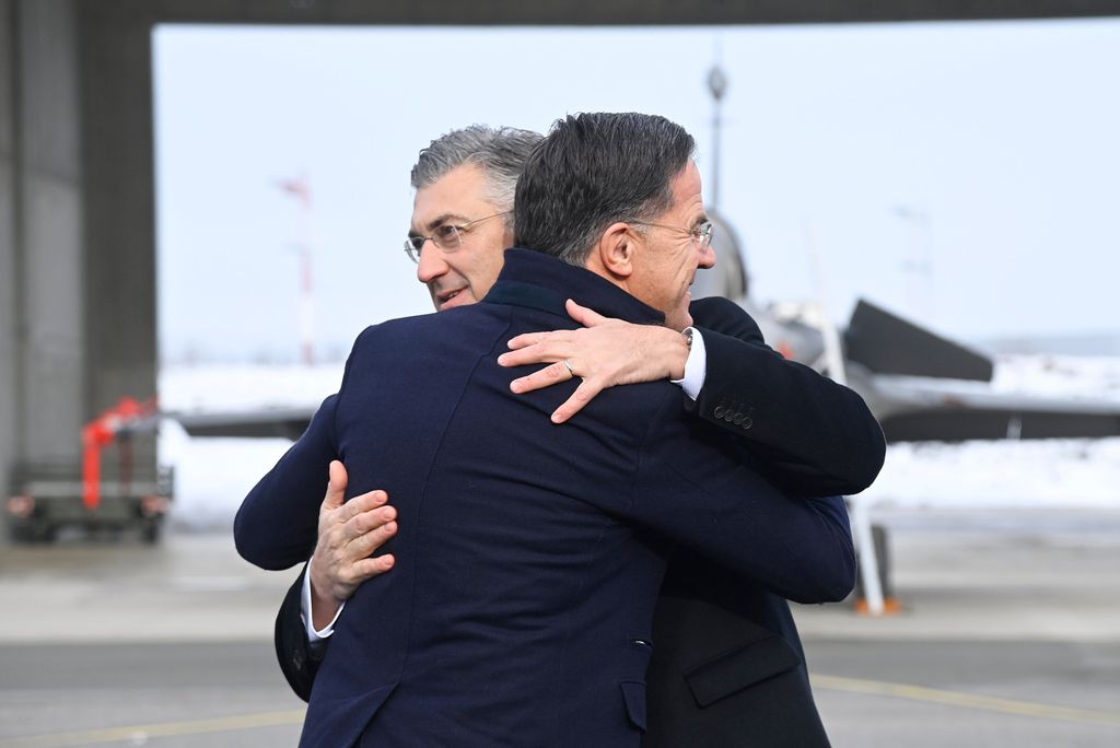 Susret Andreja Plenkovića i Marka Ruttea