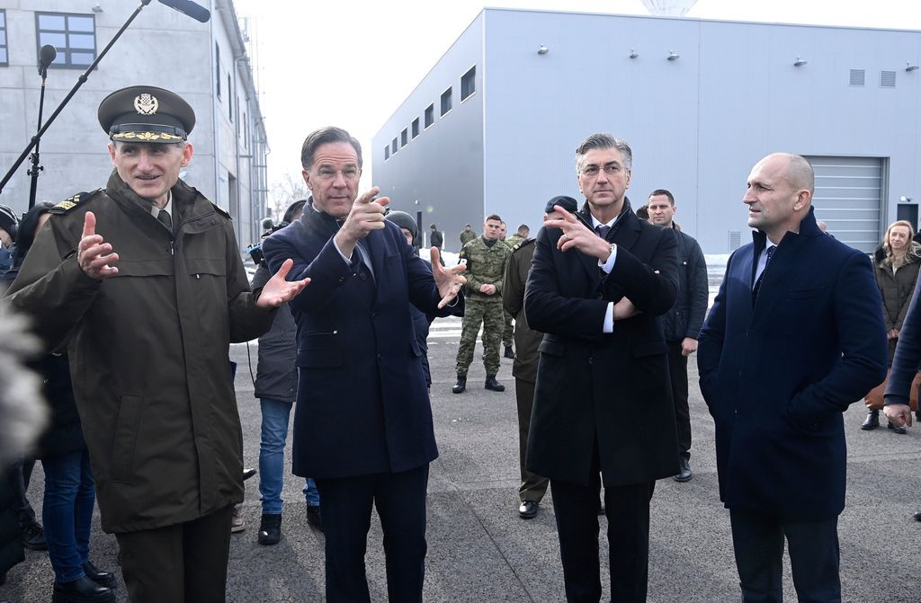 Susret Andreja Plenkovića i Marka Ruttea