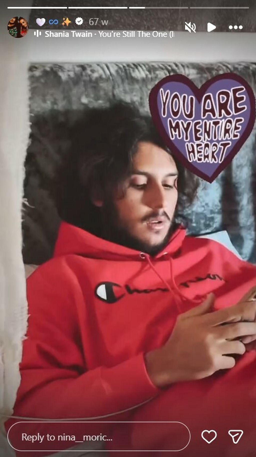 Nina Morić, Carlos Maria Corona