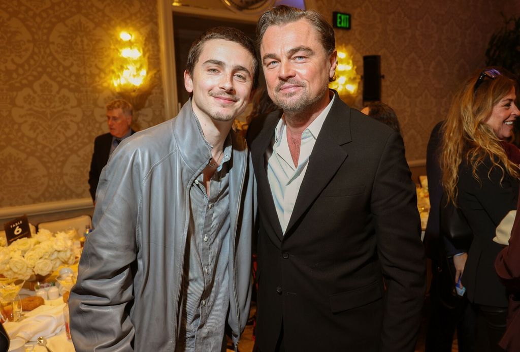 Timothée Chalamet, Leonardo DiCaprio