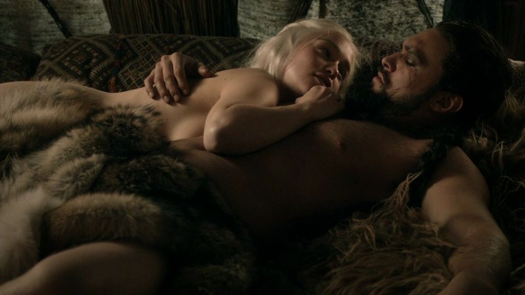 Emilia Clarke i Jason Momoa - 3