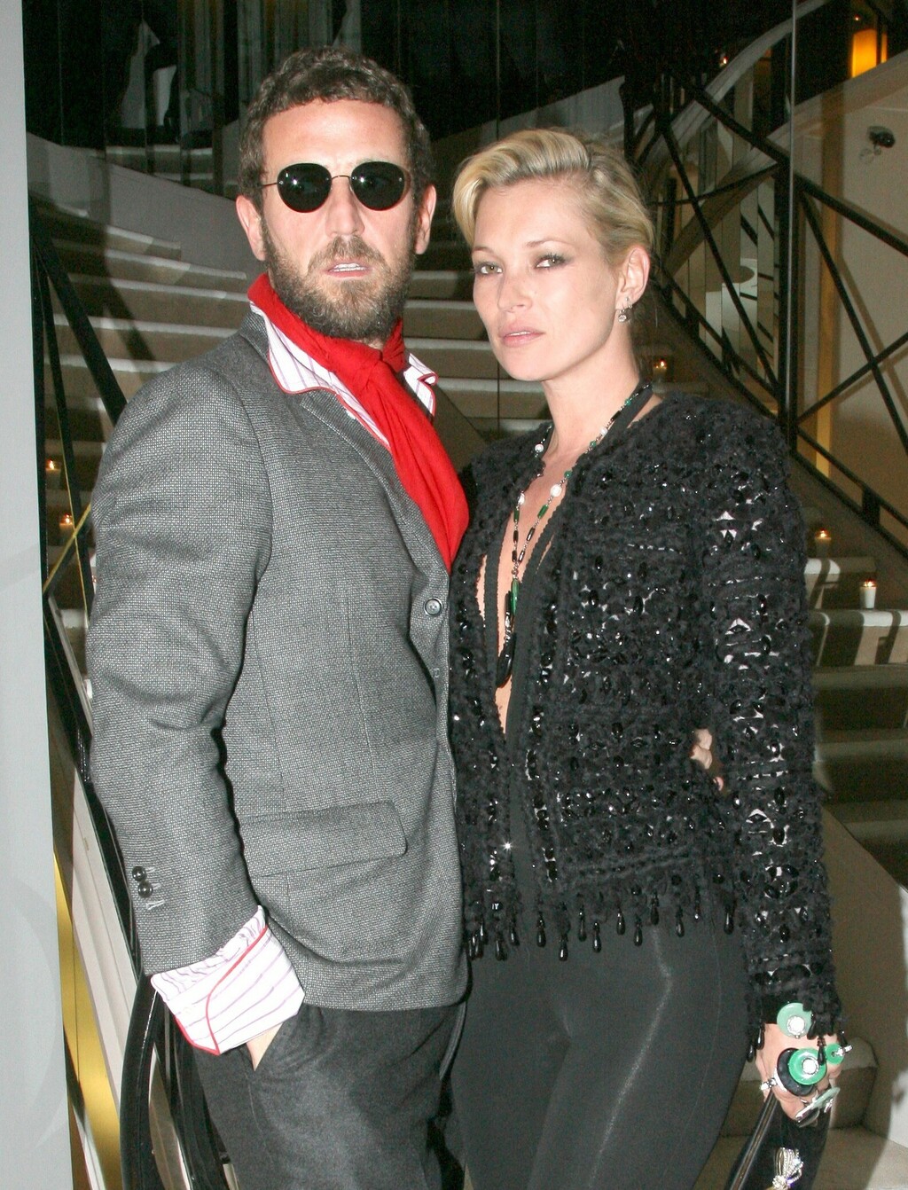 Stefano Pilati i Kate Moss