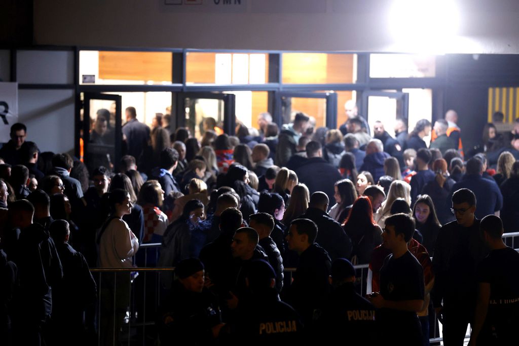 Atmosfera u Splitu uoči koncerta Marka Perkovića Thompsona