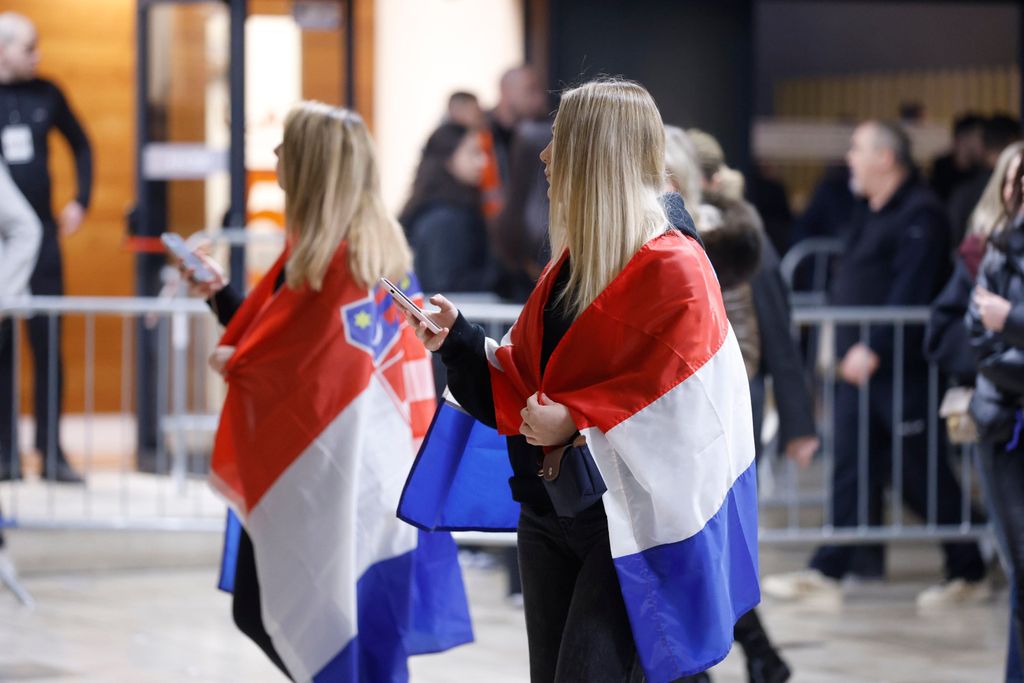 Atmosfera u Splitu uoči koncerta Marka Perkovića Thompsona