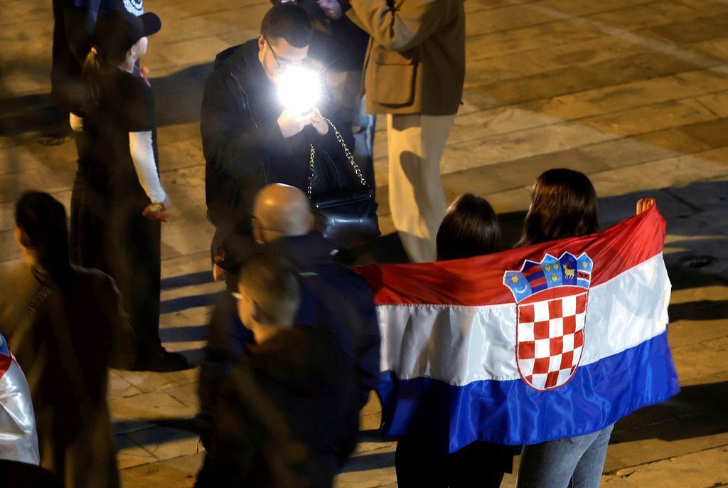 Atmosfera u Splitu uoči koncerta Marka Perkovića Thompsona