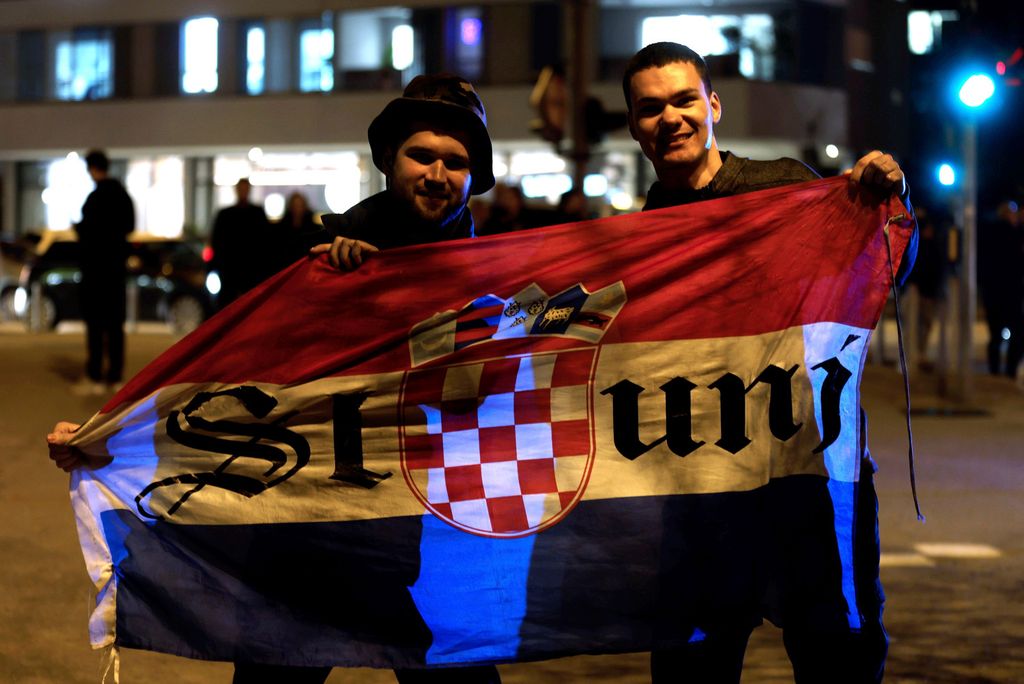 Atmosfera u Splitu uoči koncerta Marka Perkovića Thompsona