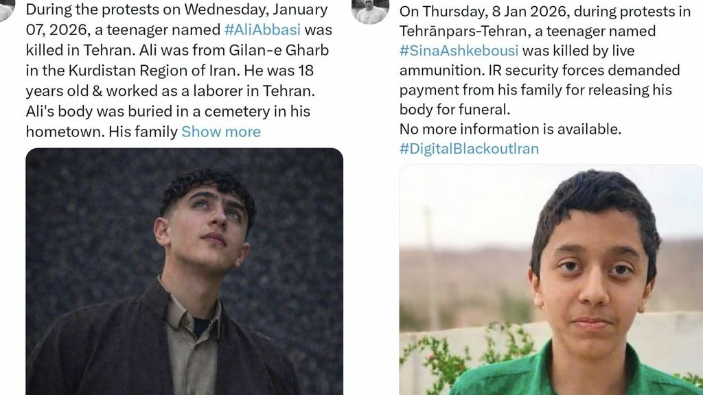 Ubijeni u prosvjedima u Iranu