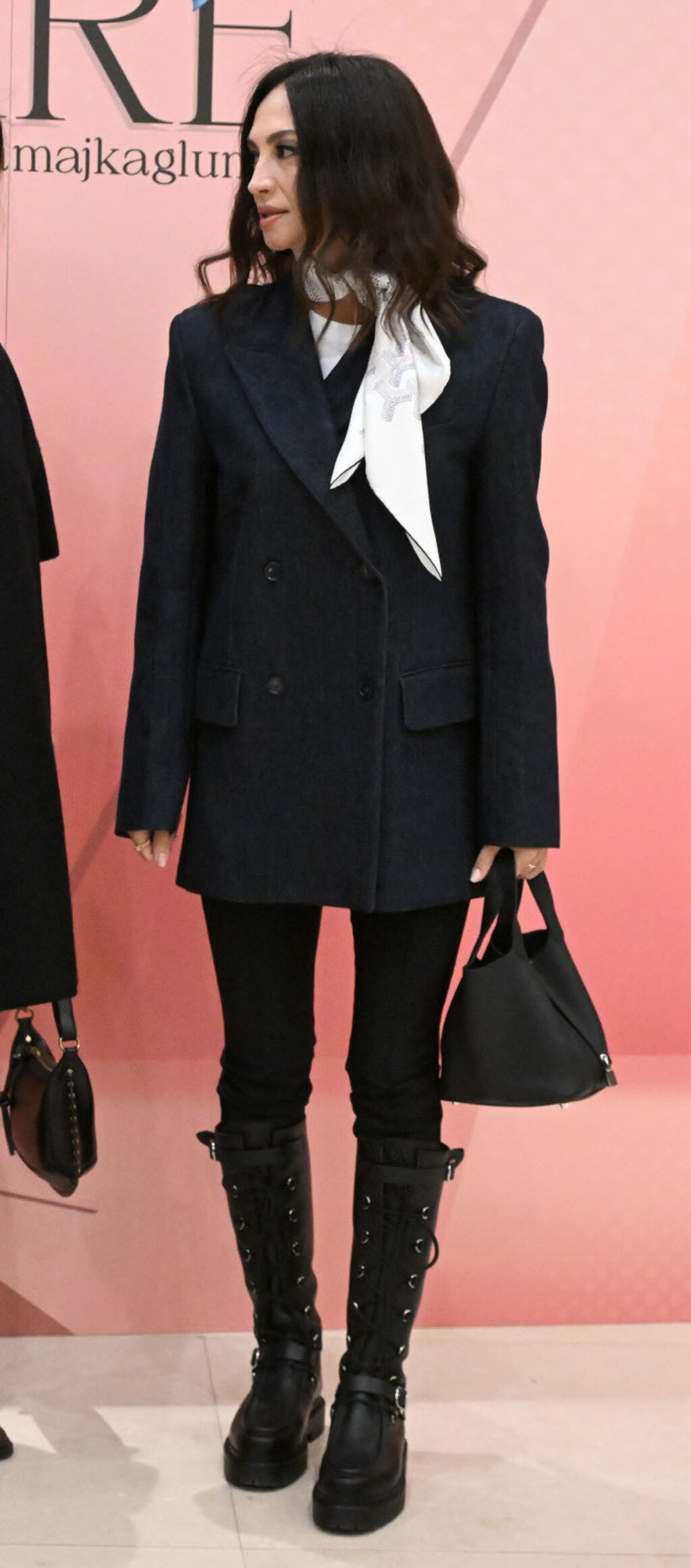 Monika Olujić na premijeri monodrame Marijane Mikulić pod nazivom 'Žena, majka, glumica'