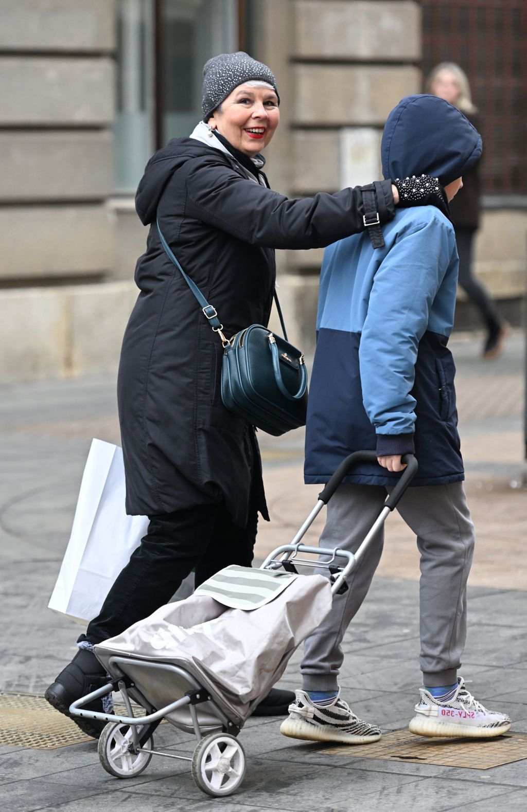 Jadranka Kosor s unukom