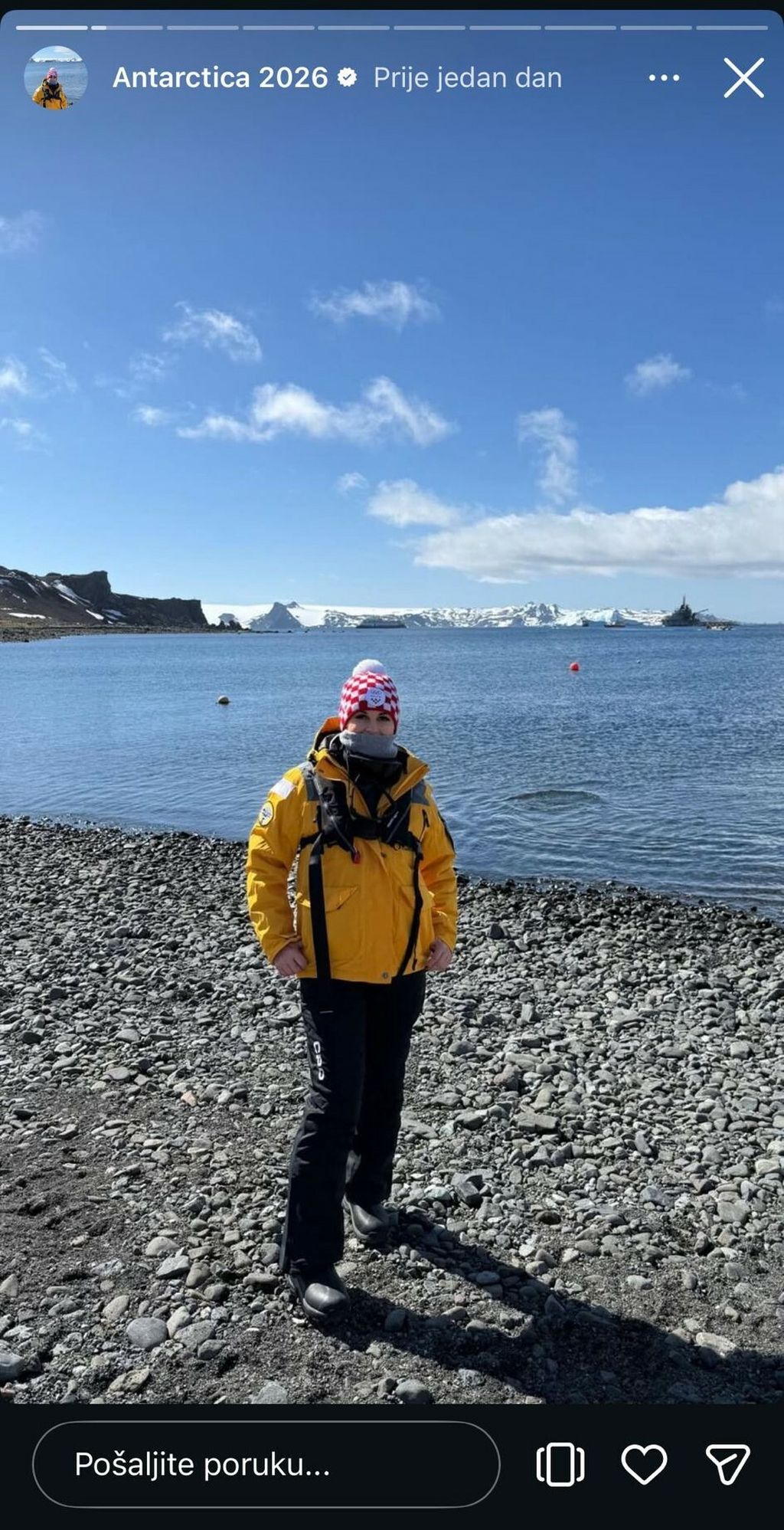 Kolinda Grabar-Kitarović na Antarktici - 1