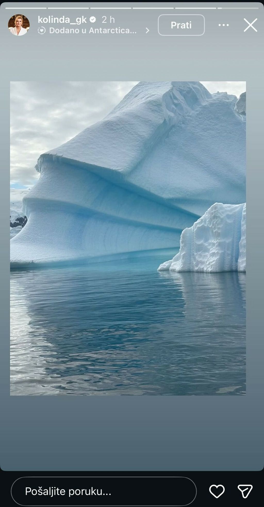 Kolinda Grabar-Kitarović na Antarktici - 3