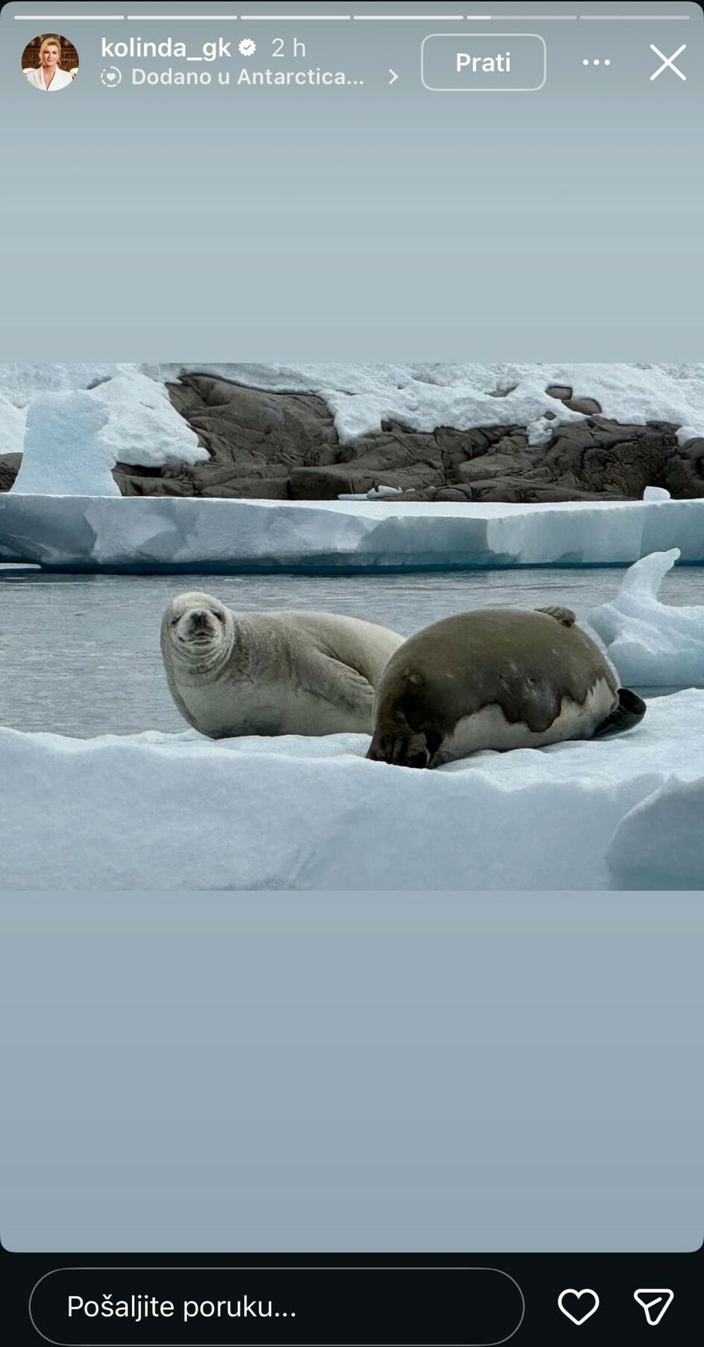 Kolinda Grabar-Kitarović na Antarktici - 7