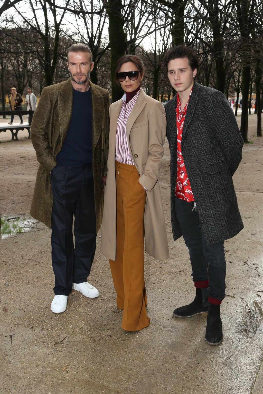 David, Victoria i Brooklyn Beckham - 3