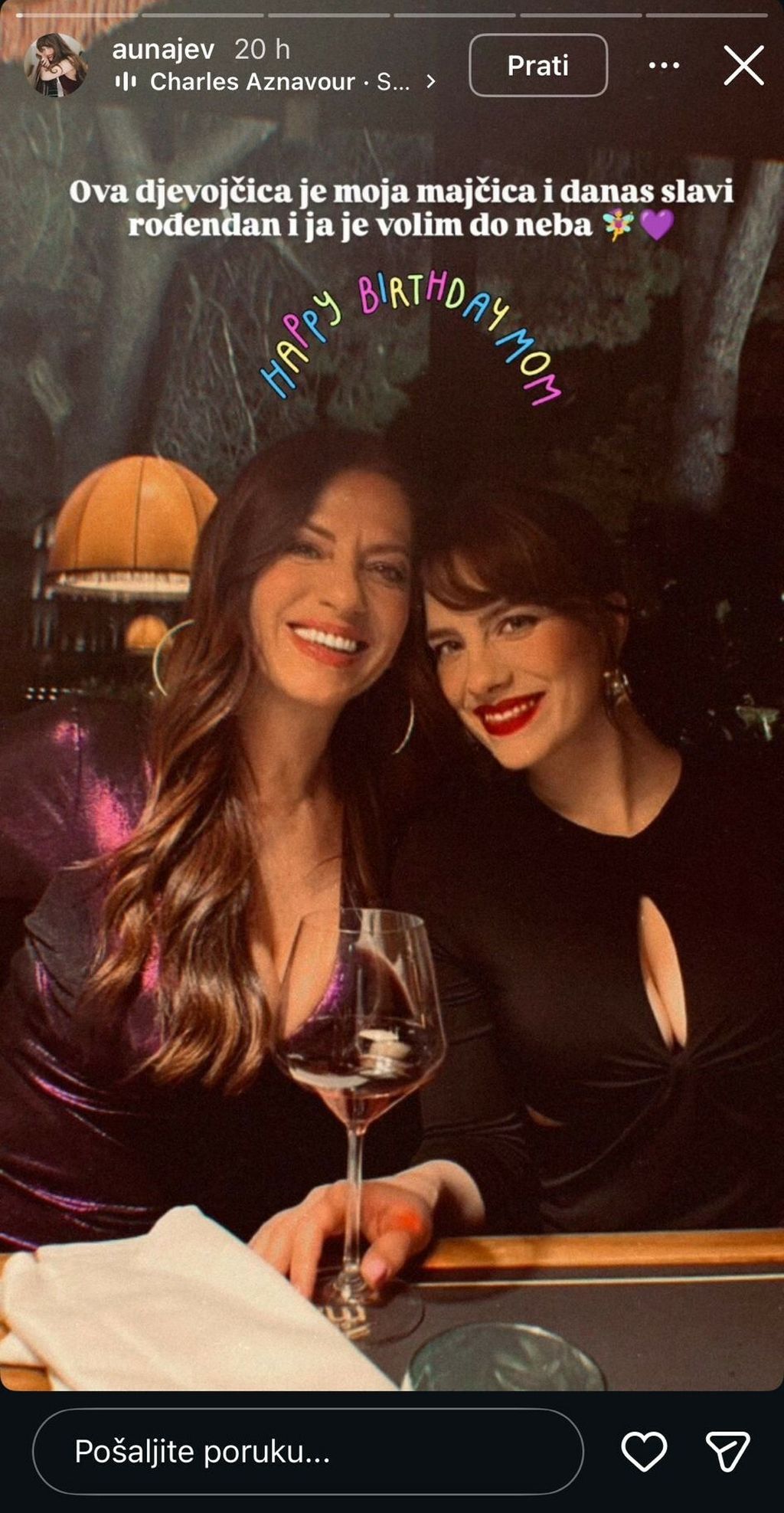 Ana Uršula Najev s mamom