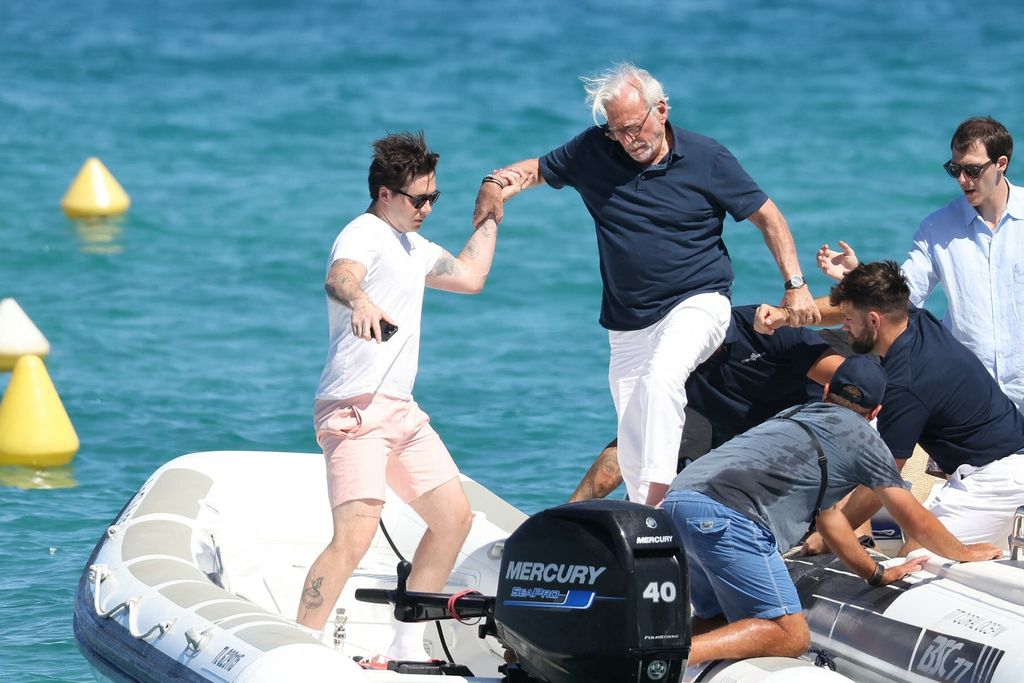 Nelson Peltz i Brooklyn Peltz Beckham - 2