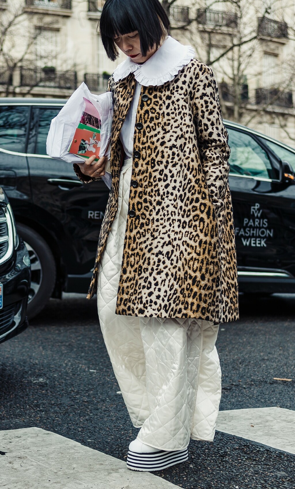 Leopard uzorak kao dio street style izdanja