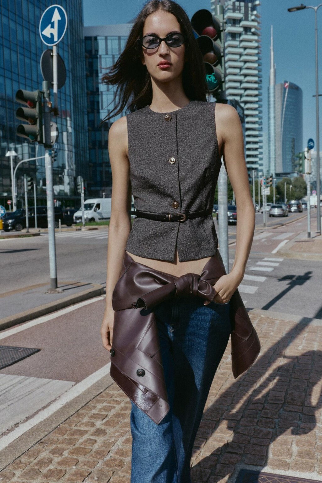 Zara prsluk, 5,99 eura (prije 17,97 eura)