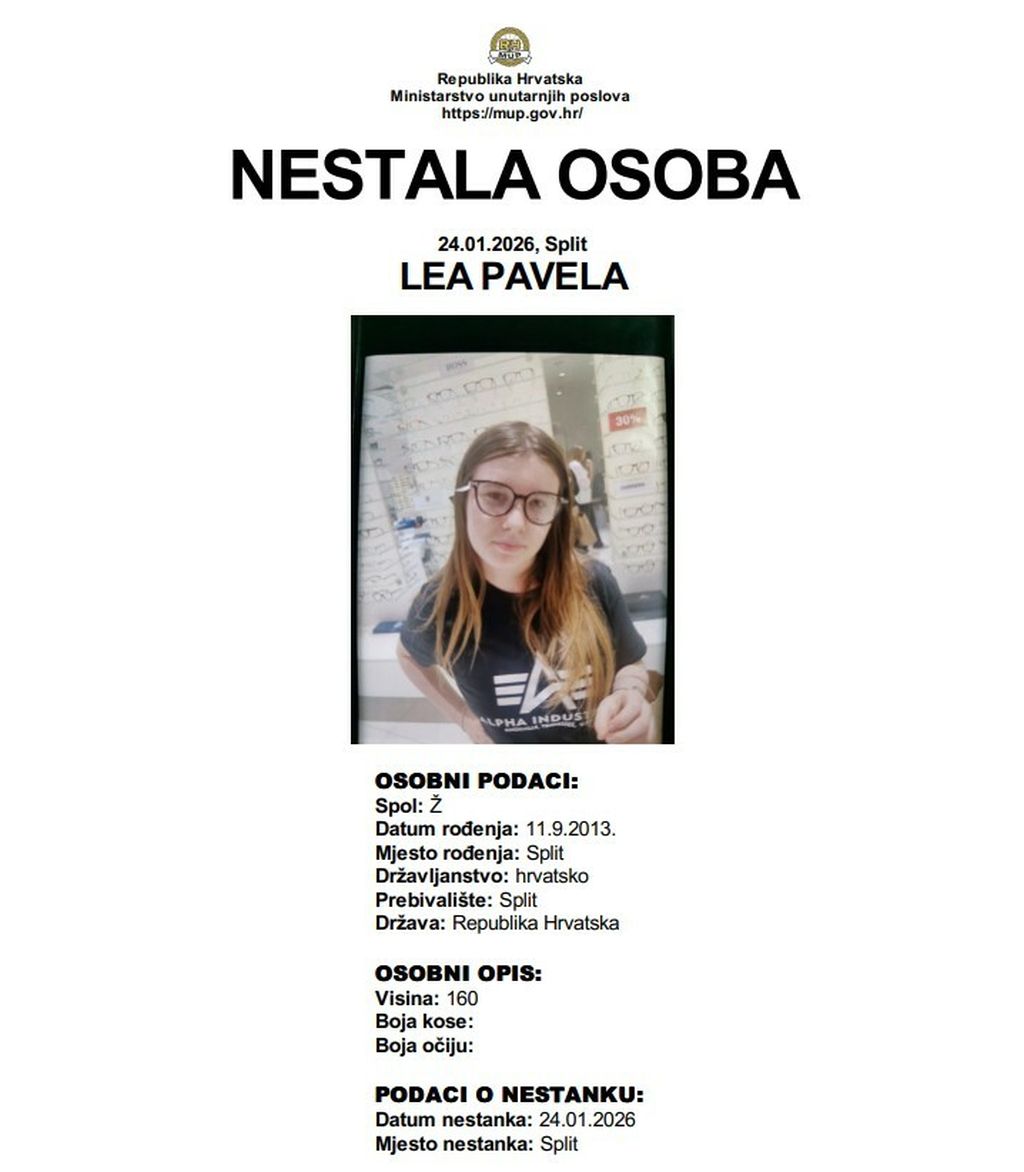 Nestala Lea Pavela