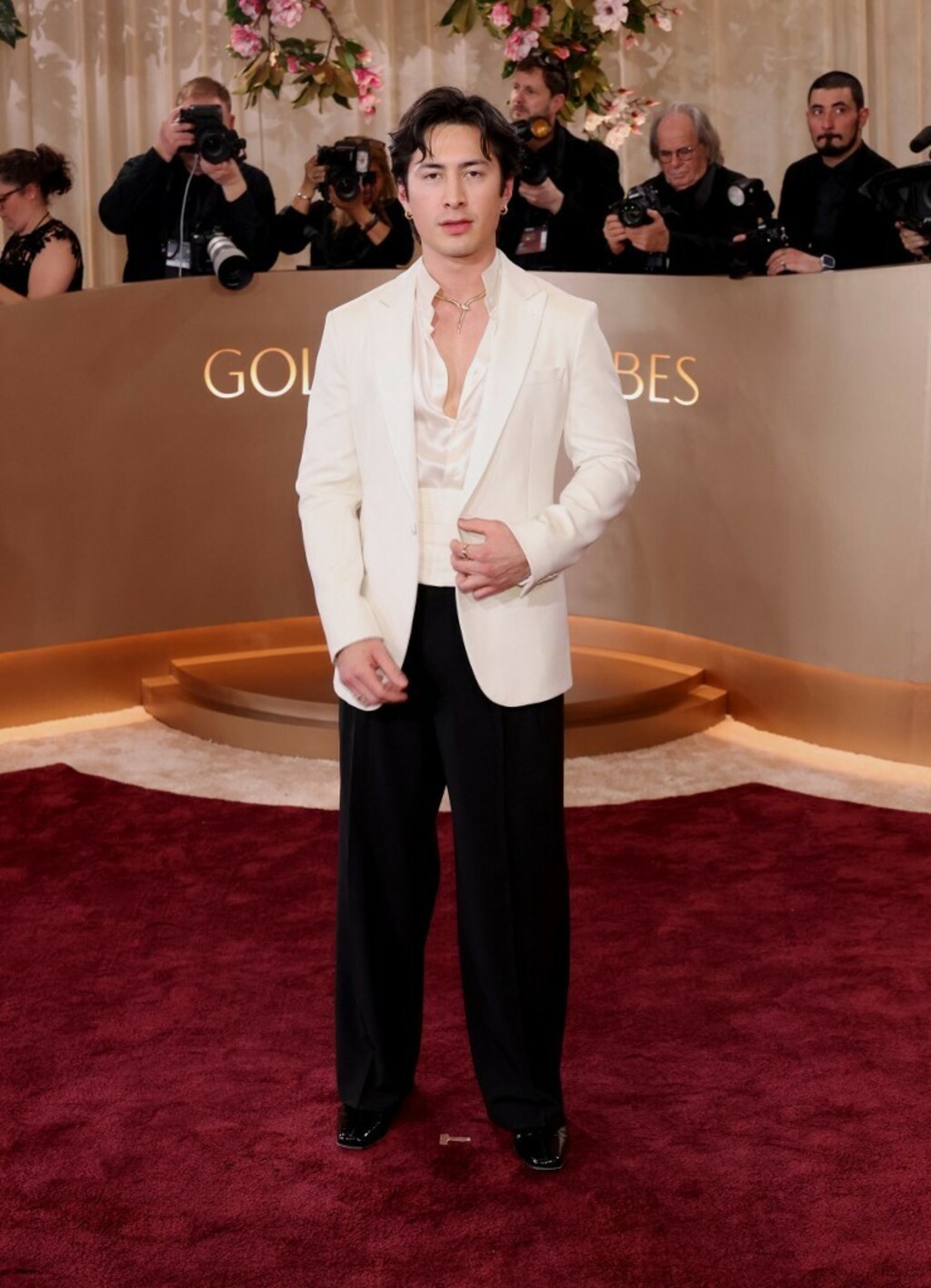 Hudson Williams na dodjeli Zlatnih globusa