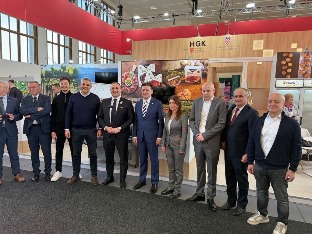 Na fotografiji (slijeva nadesno): irski ministar Martin Heydon i ministar David Vlajčić