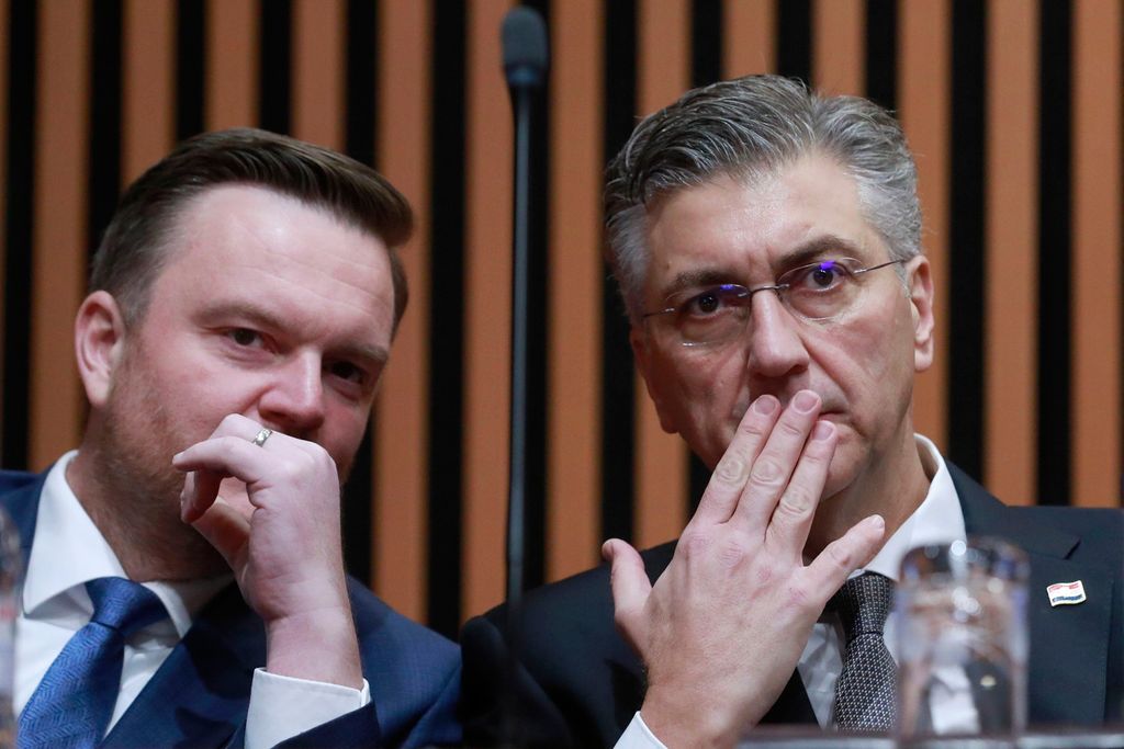 Marko Primorac i Andrej Plenković