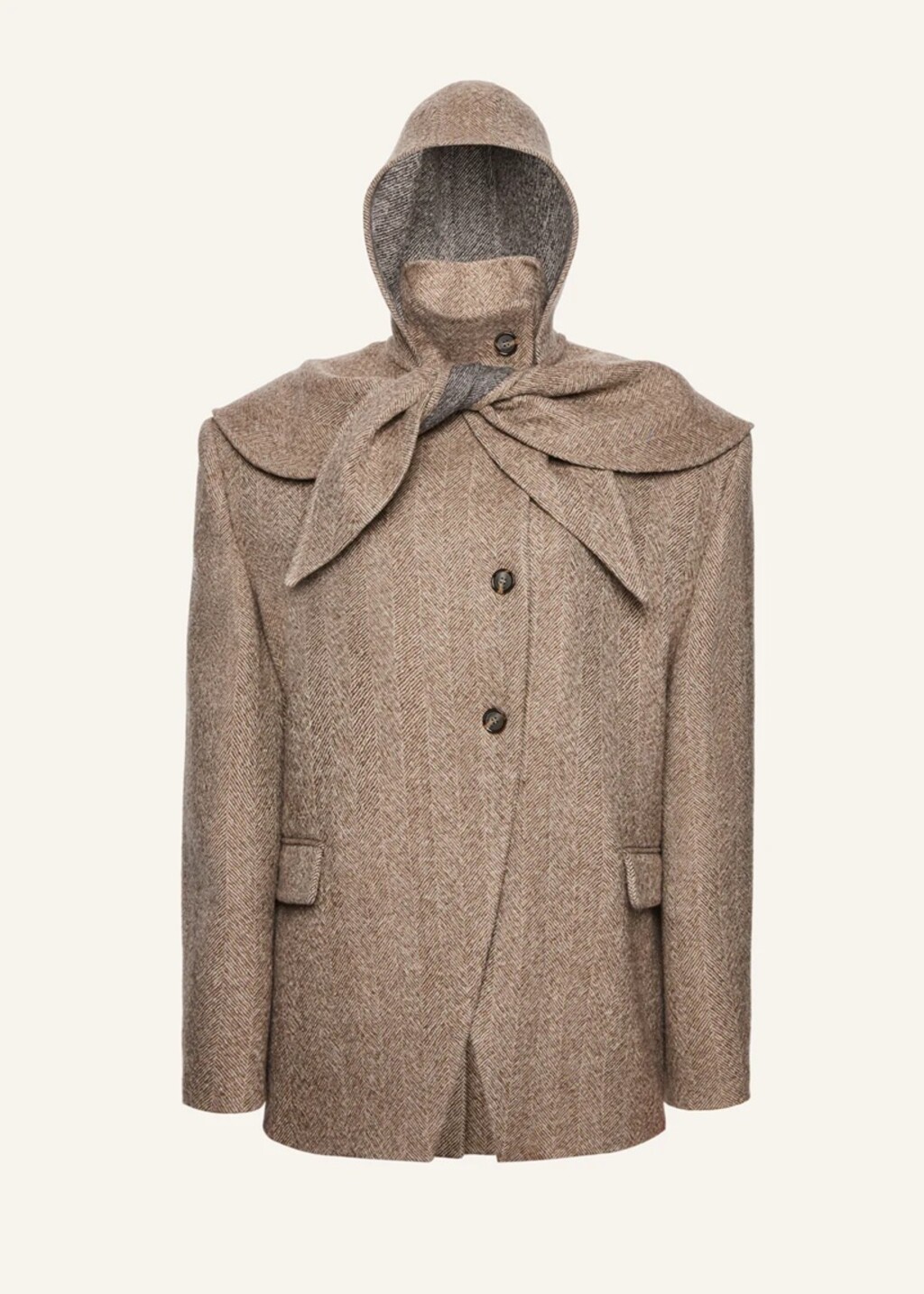 Vuneni sako modne kuće Magda Butrym