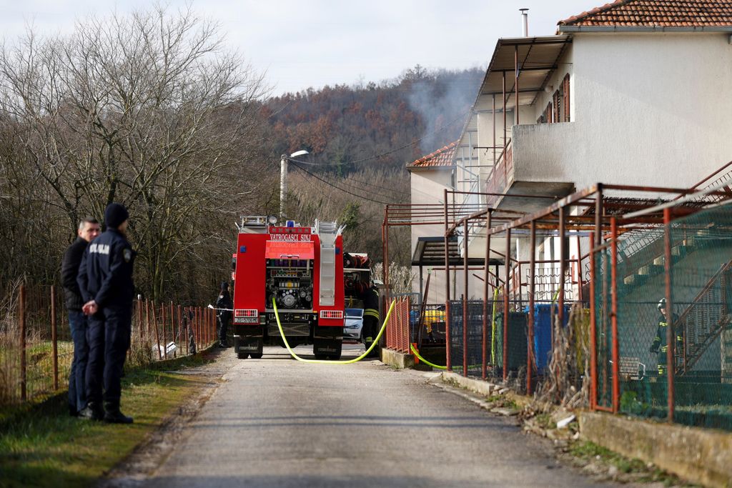 Vatrogasci na terenu u Turjacima - 2
