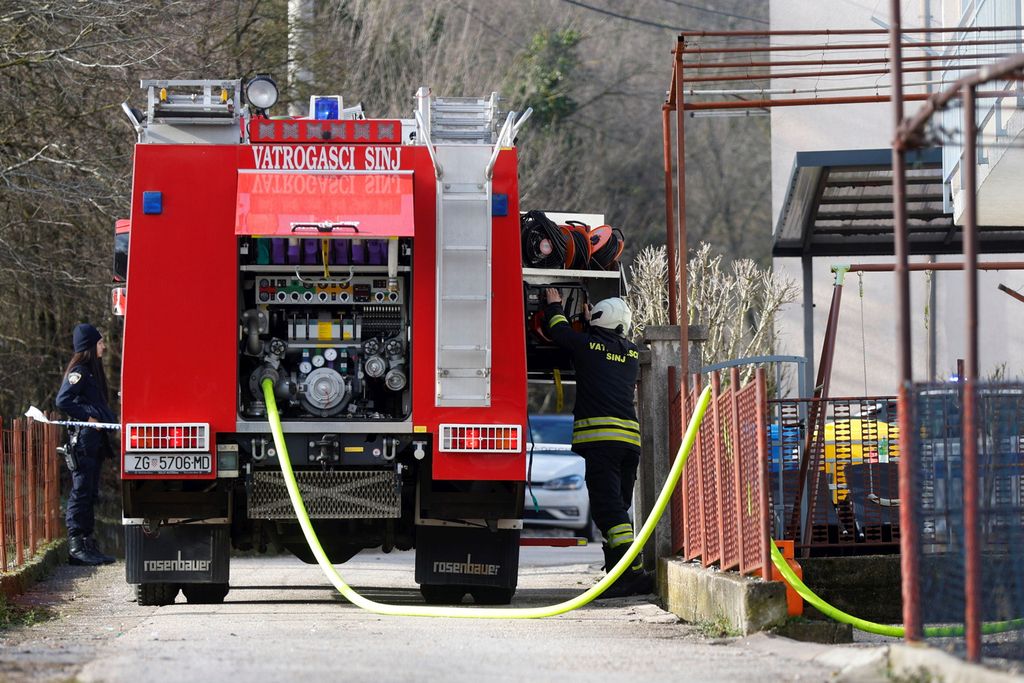 Vatrogasci na terenu u Turjacima - 2