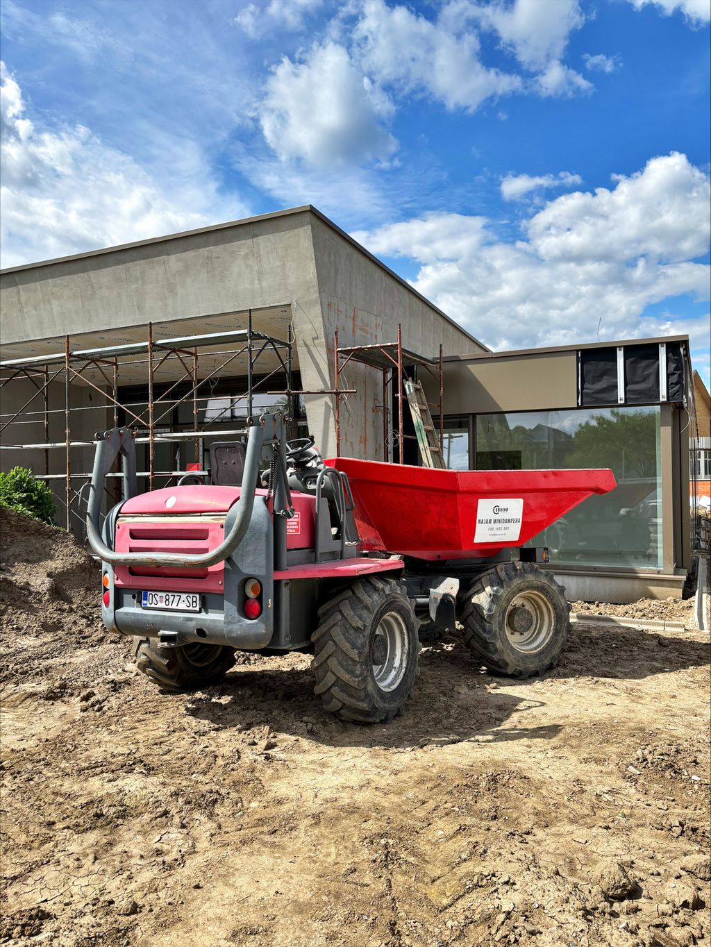 Najam građevinske mehanizacije