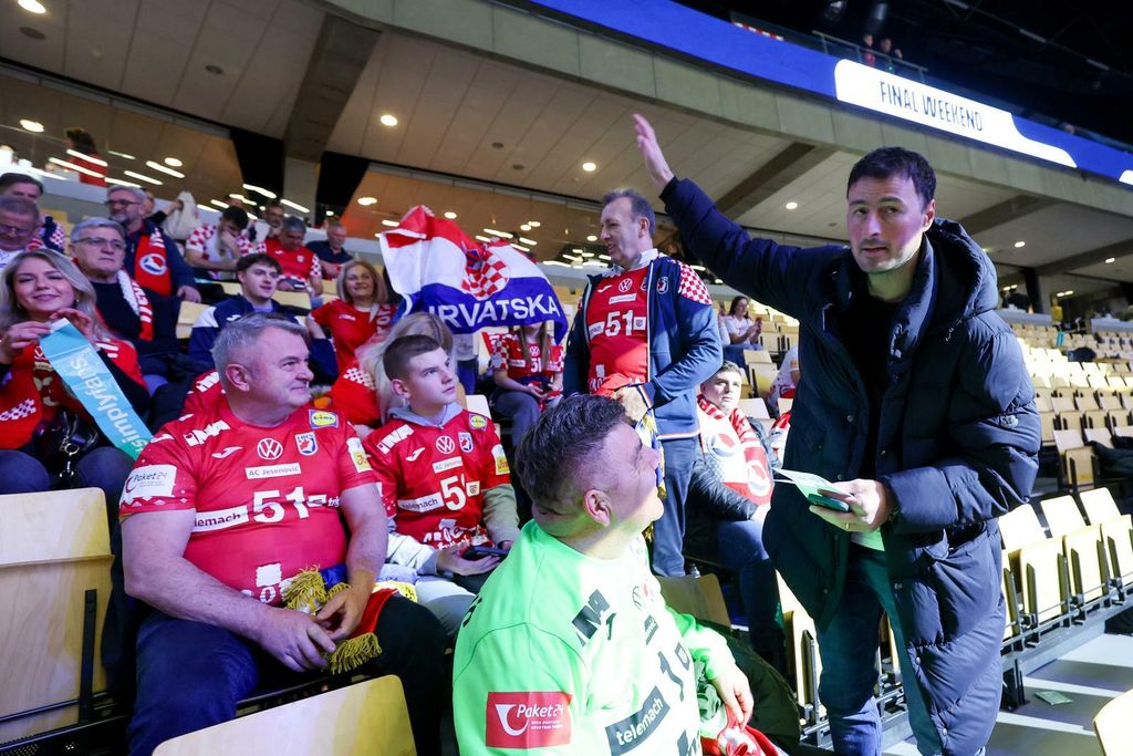 Domagoj Duvnjak s navijačima