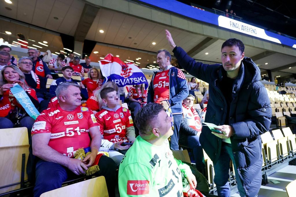 Domagoj Duvnjak s navijačima