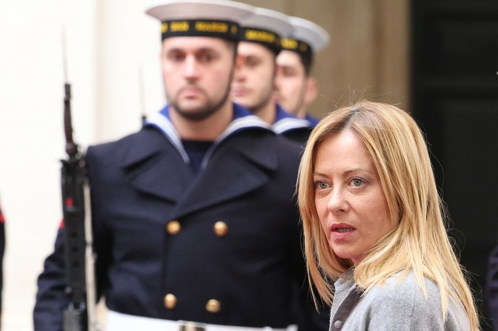 Giorgia Meloni, anđeo u bazilici San Lorenzo Lucina