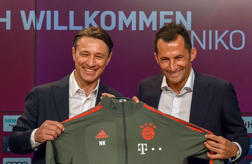 Niko Kovač i Hasan Salihamidžić (Foto: AFP)