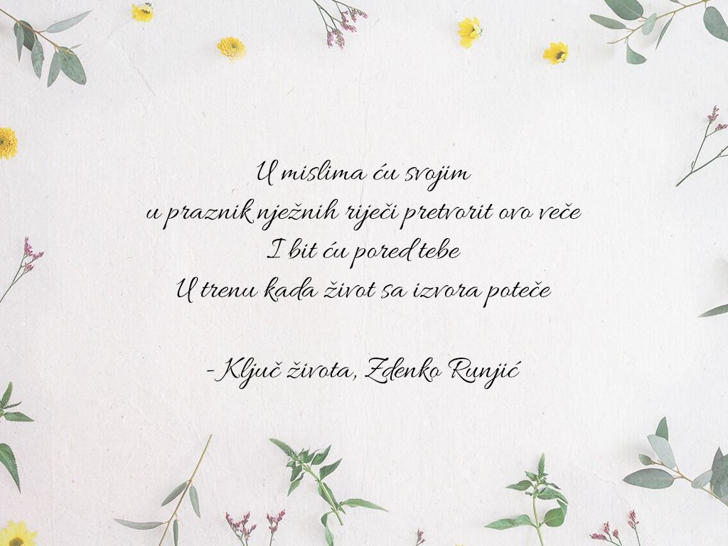 Najljepši stihovi iz pjesama Olivera Dragojevića - 9
