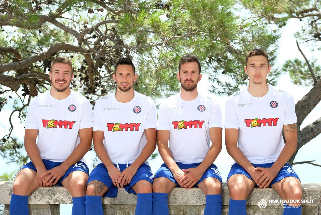Hajduk predstavio dres za sezonu 2018/2019 (Foto: Miro Gabela/Hajduk.hr)