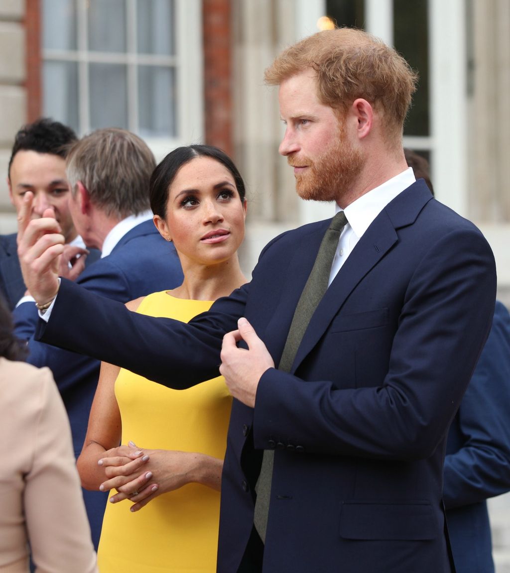 Meghan i Harry na primanju
