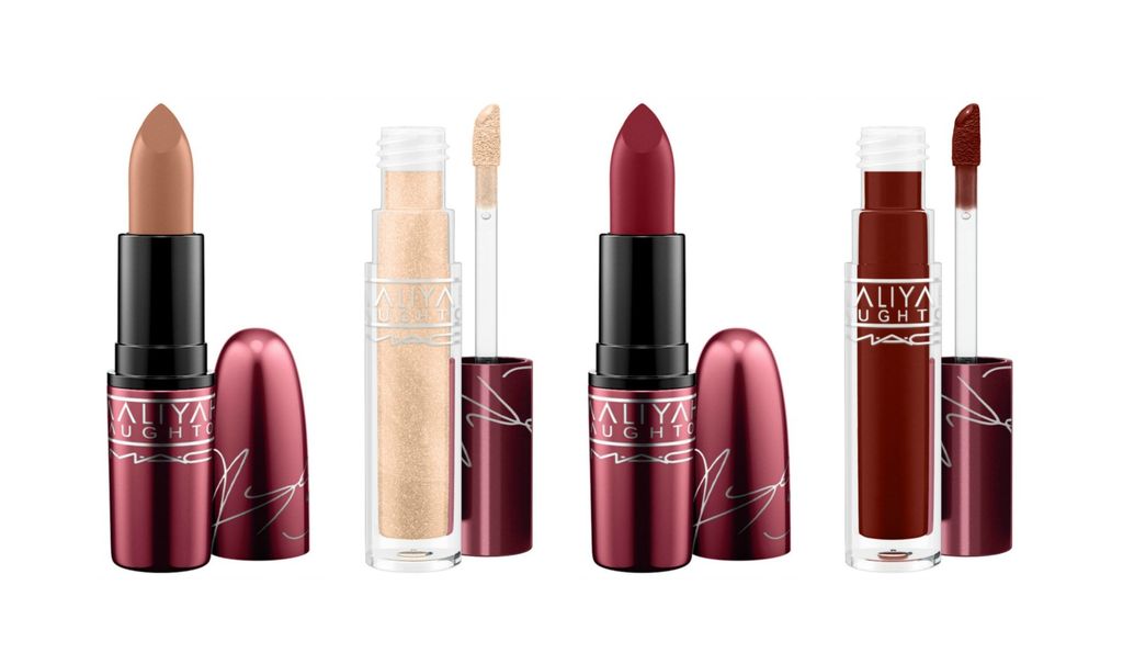 Dio ruževa i sjajila iz kolekcije MAC x Aaliyah