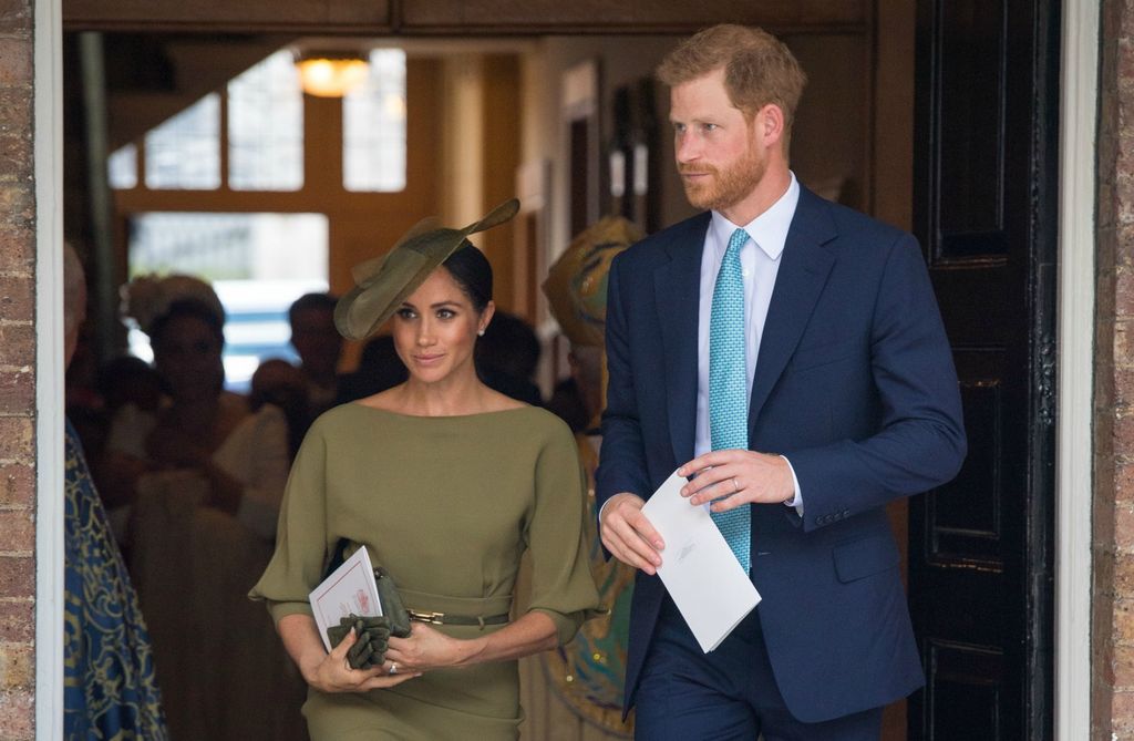 Meghan i Harry na krštenju princa Louisa