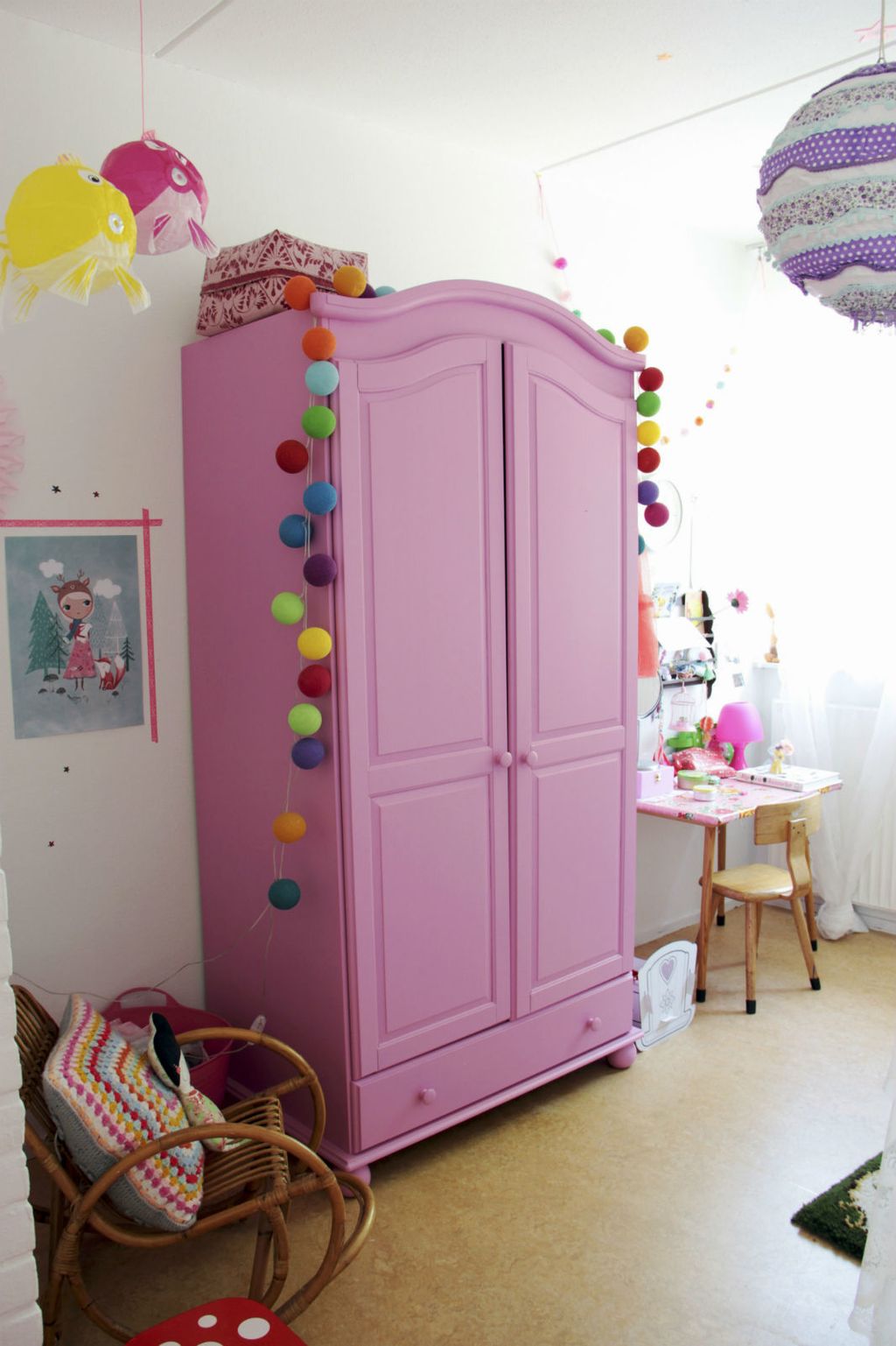 Detalji u svjetloružičastoj boji