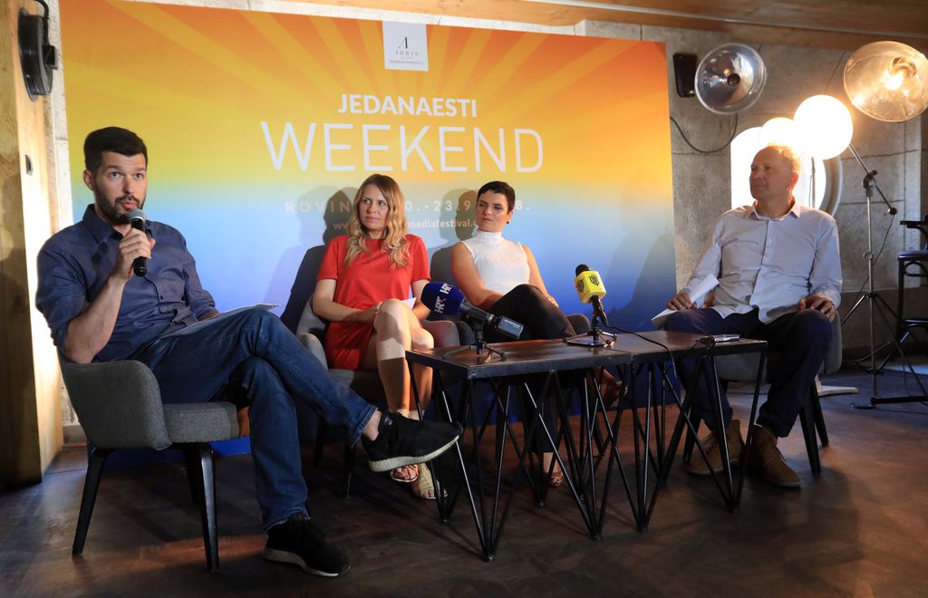 Nikola Vrdoljak, Dunja Ivana Ballon, Kristina Miljavac i Tomo Ricov (FOTO: Weekend Media Festival )