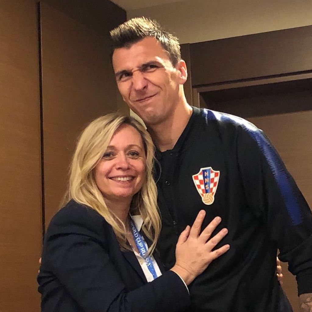 Iva Olivari, Mario Mandžukić (FOTO: Instagram)