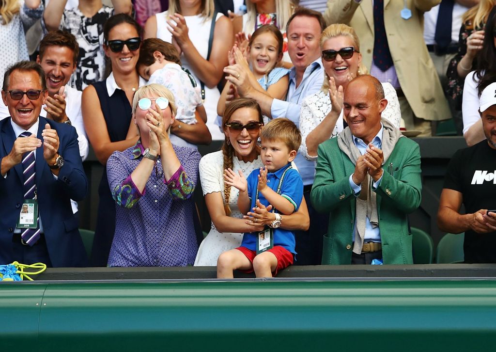 Jelena i Stefan Đoković nakon finala Wimbledona