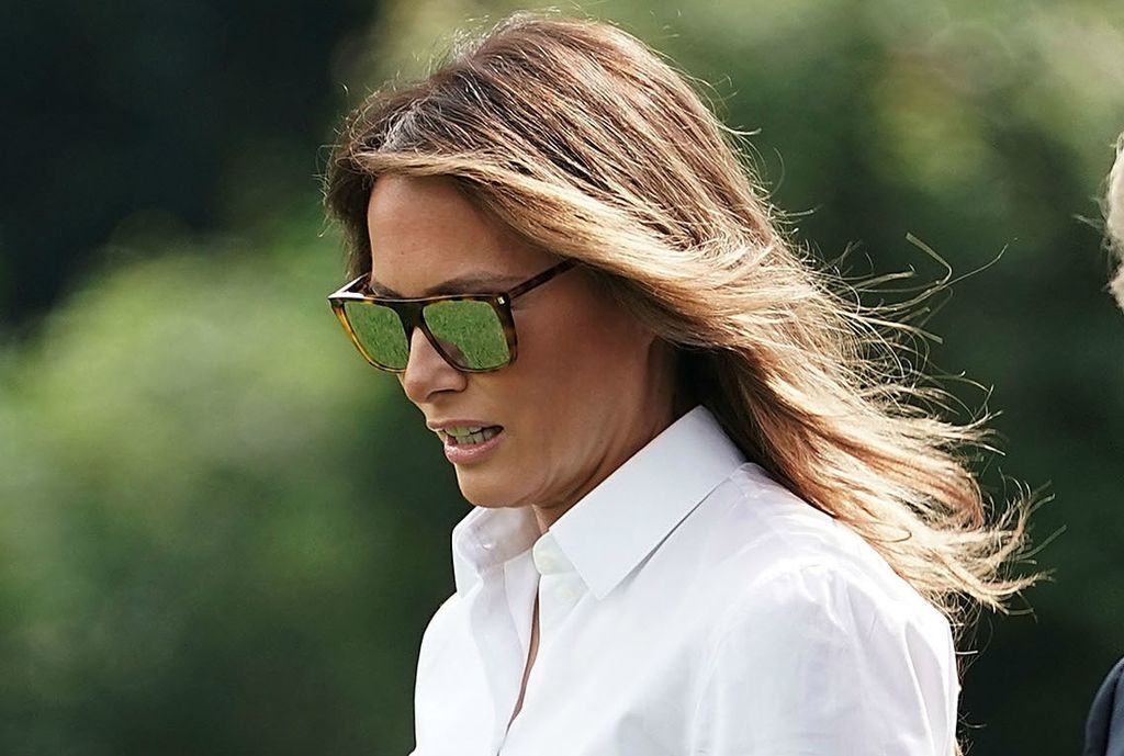 Melania Trump u riskantnim super skinny trapericama - 2