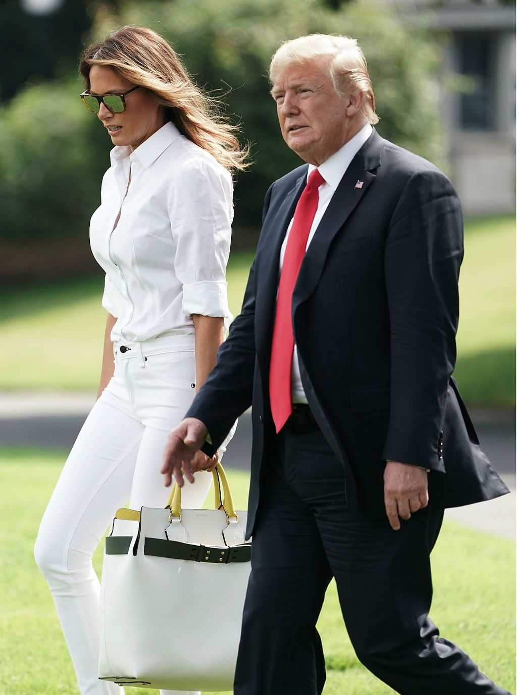 Melania Trump u riskantnim super skinny trapericama - 5